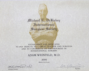  Michael E. DeBakey International Surgical Society