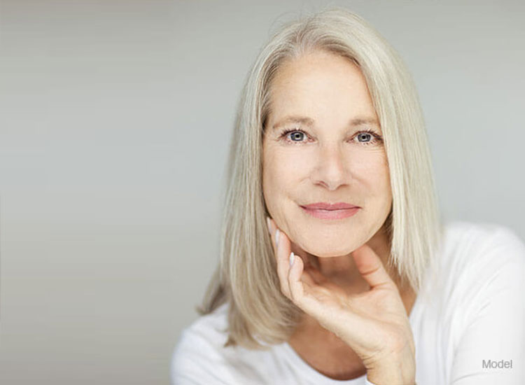 older woman's portrait